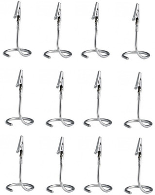 

Dynore 20 Card Holder(Set of 12, Silver)