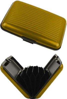

serveuttam 6 Card Holder(Set of 2, Gold)