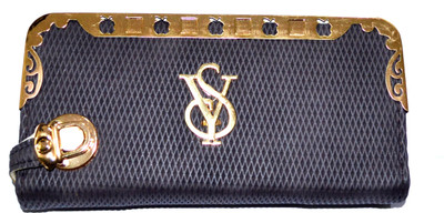 

Pin to Pen Casual Brown, Gold Clutch