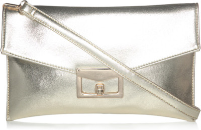 

Kazo Casual Silver Clutch