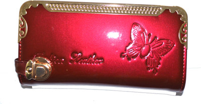 Pin to Pen Casual Maroon Clutch
