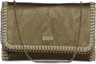 

Kazo Casual Gold Clutch