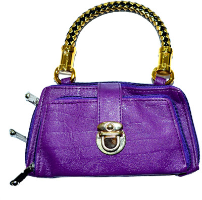 

Pin to Pen Casual Purple, Multicolor Clutch, Multicolor;purple