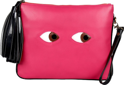 BERYPECKERS Casual Pink Clutch