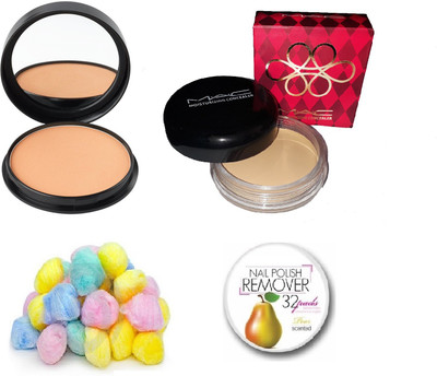 Oriflame Sweden Combo of Pure Colour (Pressed Powder-light ) (Kit of 4 Items)(Set of 4)