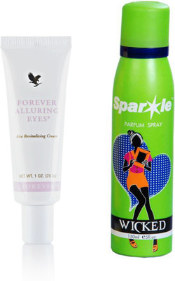 

Forever Alluring Eyes 28.3 g (233) With one sparkle perfume spray 150 ml(Set of 2)