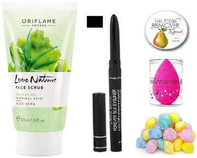 

Oriflame Sweden Combo of Love Nature Face (Scrub Aloe Vera) (Kit of 5 Items)(Set of 5)