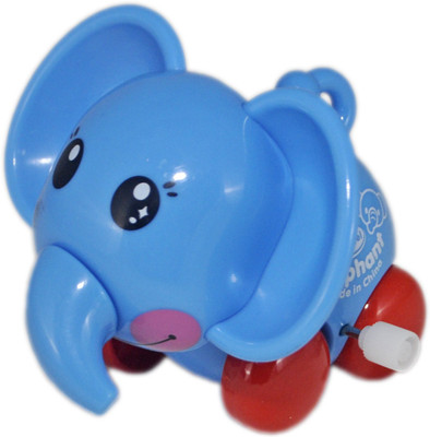 

Babysid Collections Sharp Dumbo Elephant Wind Up Toy Blue Small Size : 10 x 9 x 7 cm(Blue)