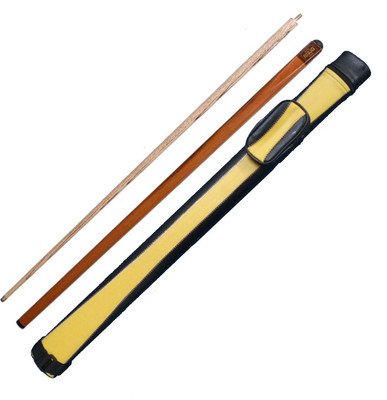 

JBB COMBO OF HALF HANDMADE CUE WITH YELLOW CUE COVER JBBC132 Snooker Cue Stick(Wooden)