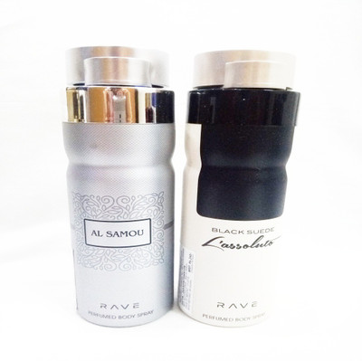 

RAVE AL SAMOU AND LASOLUTO Perfume Body Spray - For Men & Women(400 ml, Pack of 2)