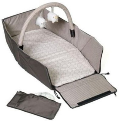 

Babymoon Multifunctional Travel Baby Diaper Bag - Outdoor Travel Bed - Portable Sleeping Bed Total Diaper & Sleeping Bag(Grey)