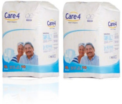 

care 4 adultstandard_packof2_XL Adult Diapers - XL(20 Pieces)