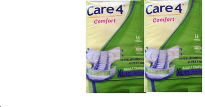 

care 4 adultcomfort_packof2_XL Adult Diapers - XL(20 Pieces)