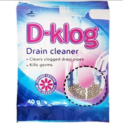 

pidilite D KLOG 40GM DRAIN CLEANER- SET OF 2 PACKS Powder Drain Opener(80 g, Pack of 2)