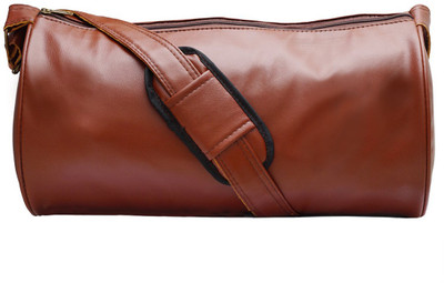 

Trend Shoe Pocket Brown Gym Bag(Brown)