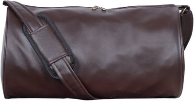 

IshMa With Shoe Pocket Gym Bag(Brown)