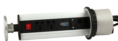 

Connect System Pull Connect/Cable Cubby/Pop up Box 5 A Three Pin Socket