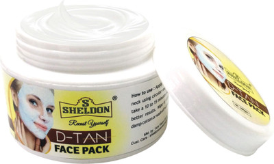 

Sheldon Professional D-TAN Face Pack with Rose extract & lemon(100 g)