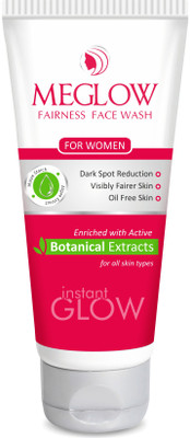 

Meglow Instant glow Fairness Face wash for Women Face Wash(120)