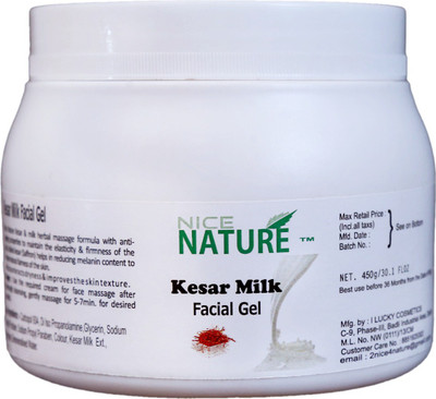 

Nice Nature kesar milk face gel(450 g)