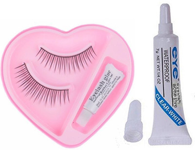 

JAMPAK Eyelash / Eyelash with GLue / Eyelash Adhesive(Pack of 2)