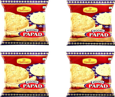 

Haldiram's Moong Papad (Pack of 4) Fryums 800 g(Pack of 4)