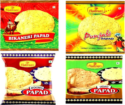 

Haldiram's All Papad Combo Packs Masala Papad 1200 g(Pack of 4)