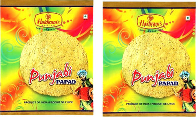 

Haldiram's Punjabi Papad (Pack of 2) Masala Papad 400 g(Pack of 2)