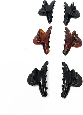 

Evolution Hair Claw Clips,(Butterfly) Medium, Assorted Dark Romance Colors Hair Claw(Multicolor)
