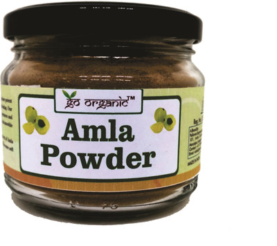 

Go organic Dry amla powder for hair(150 g)