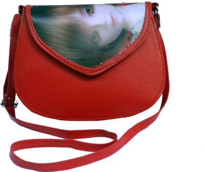 

kamlesh Sling Bag(Red)