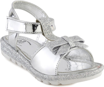 

Disney Princess Girls Velcro Flats(Silver