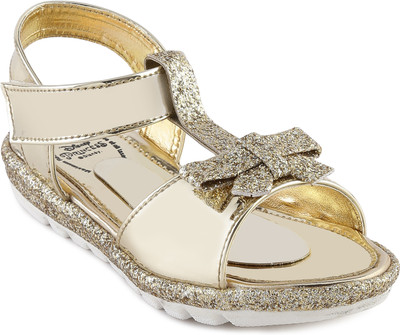 

Disney Princess Girls Velcro Flats(Gold