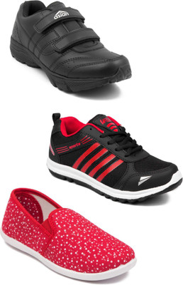 

Asian Boys Lace Running Shoes(Multicolor