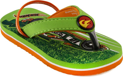 

Hot Wheels Boys Slip On Slipper Flip Flop(Green