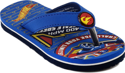 

Hot Wheels Boys Slip On Slipper Flip Flop(Blue, Royal blue