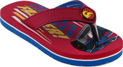 

Hot Wheels Boys Slip On Slipper Flip Flop(Red
