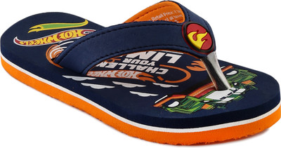 

Hot Wheels Boys Slip On Slipper Flip Flop(Dark Blue, Navy