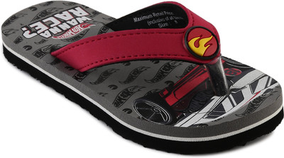 

Hot Wheels Boys Slip On Slipper Flip Flop(Grey