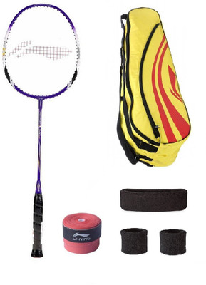 

Li-Ning Combo of Q20 Badminton Racquet, Kit Bag, Grip & 2 Other Items Badminton Kit