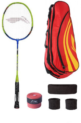 

Li-Ning Combo of XP-810 Badminton Racquet, Kit Bag, Grip & 2 Other Items Badminton Kit