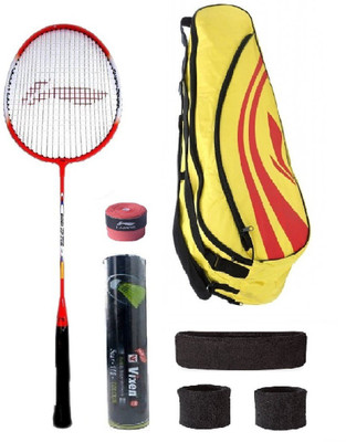 

Li-Ning Combo of XP-709 Badminton Racquet, Kit Bag, Grip & 3 Other Items Badminton Kit