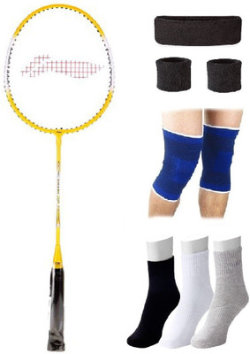 

Li-Ning Combo of XP-710 Badminton Racquet & 4 Other items Badminton Kit