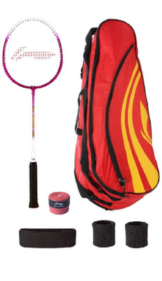 Li-Ning Combo of XP-708 Badminton Racquet, Kit Bag, Grip & 2 Other Items Badminton Kit