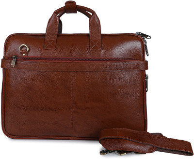 Primo World 15 inch Laptop Messenger Bag(Brown), Tan