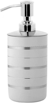 

PUFFIN PUFFIN Soap/ Lotion Dispenser - Made of Stainless Steel in White Color - Luxury Bathroom Accessories Bath Set 300 ml Soap Dispenser