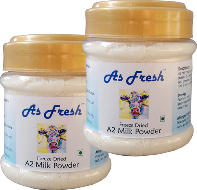 

As Fresh Freeze Dried A2 Milk Powder(200 g, Pack of 2)