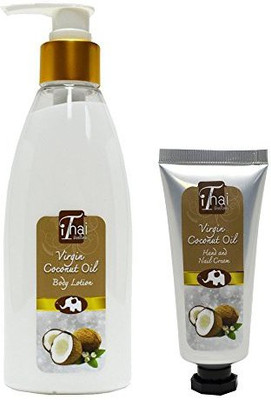 

Ithai Natural Virgin Coconut Oil Body Lotion(210 g)