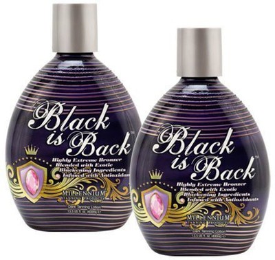 

Millennium Black Is Back Accelerator BronzerIndoor Tanning Lotions(400 ml)