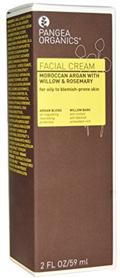 

Pangea Organics Facial CreamMoroccan Argan W Willow & RosemaryBest Moisturizer(59.15 ml)